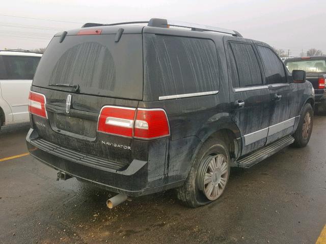 5LMFU28598LJ19971 - 2008 LINCOLN NAVIGATOR BLACK photo 4
