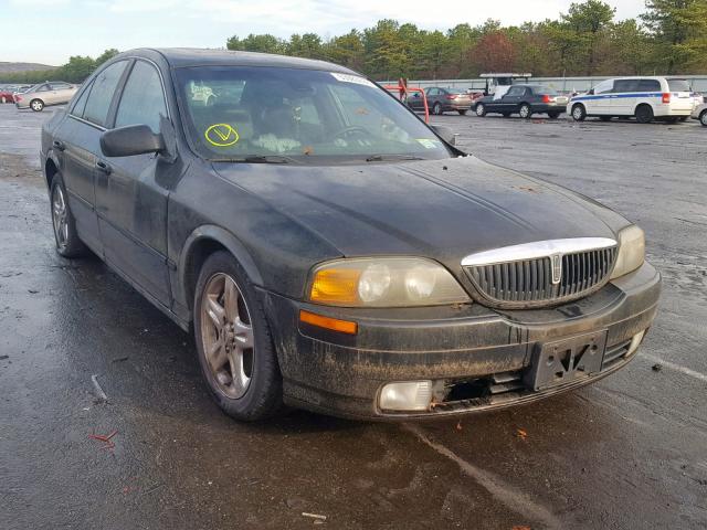 1LNHM87A82Y601256 - 2002 LINCOLN LS BLACK photo 1