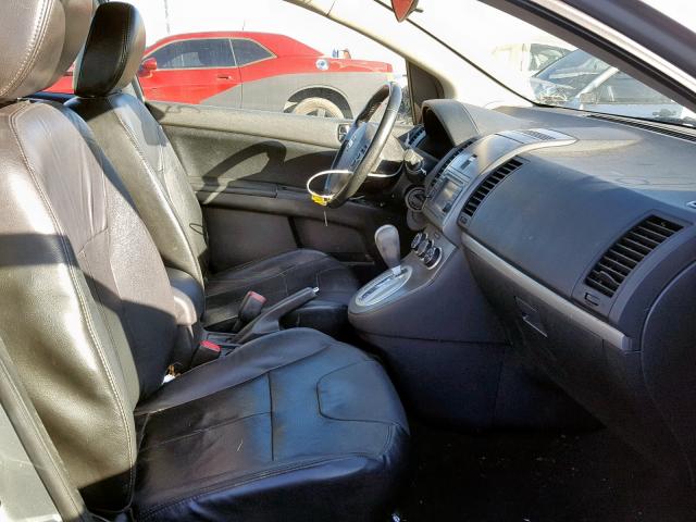 3N1AB6AP7CL735856 - 2012 NISSAN SENTRA 2.0 SILVER photo 5