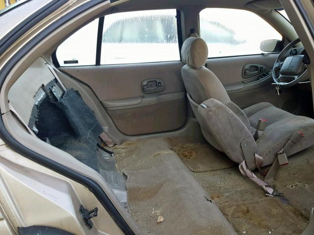 2G1WL52M5W9181716 - 1998 CHEVROLET LUMINA BAS თაფლისფერი ფოტო 6