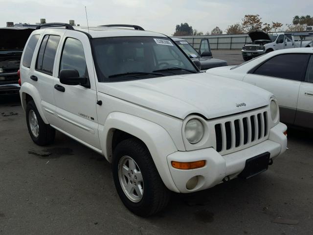 1J8GL58K03W503546 - 2003 JEEP LIBERTY LI WHITE photo 1