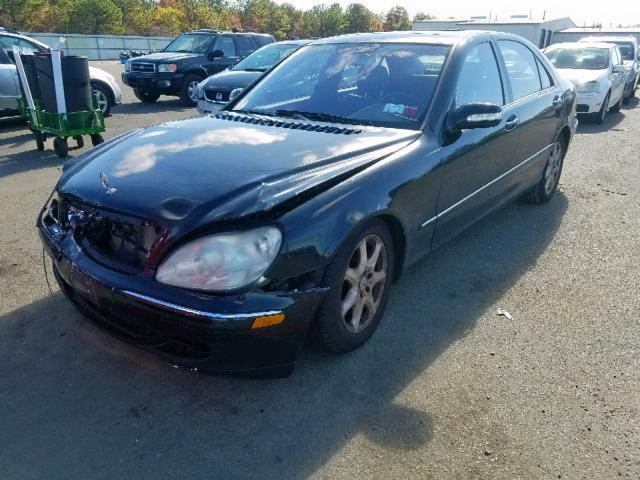 WDBNG83J66A462892 - 2006 MERCEDES-BENZ S 430 4MAT BLACK photo 2