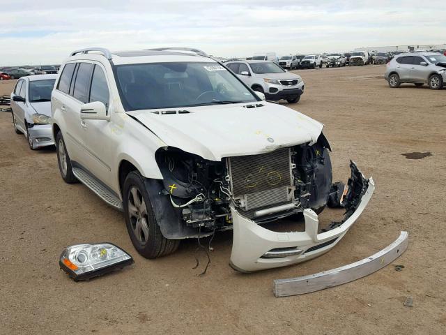 4JGBF7BE6CA785837 - 2012 MERCEDES-BENZ GL 450 4MA WHITE photo 1