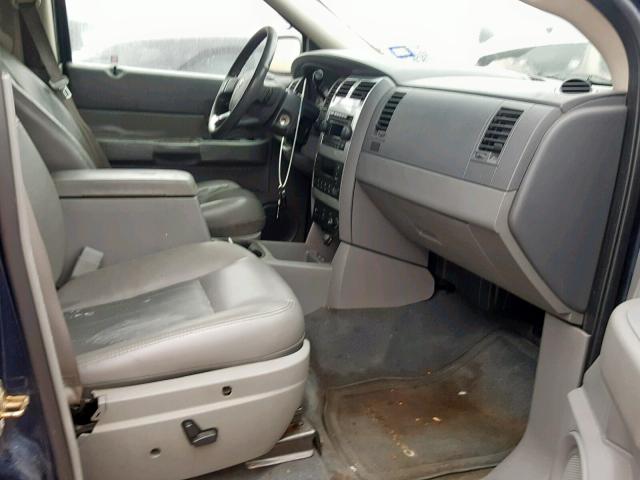 1D8HB58D64F122240 - 2004 DODGE DURANGO LI BLUE photo 5