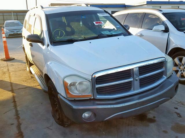 1D4HB48N25F520437 - 2005 DODGE DURANGO SL WHITE photo 1