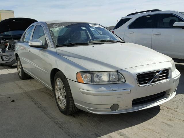 YV1RH592X72618114 - 2007 VOLVO S60 2.5T SILVER photo 1