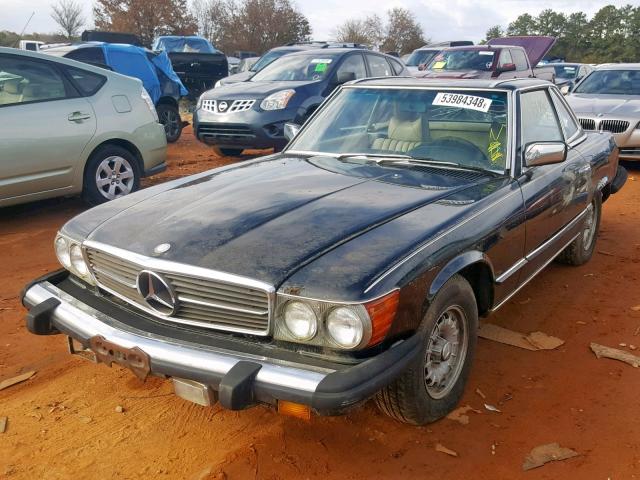 10704412037970 - 1977 MERCEDES-BENZ SL BLACK photo 2