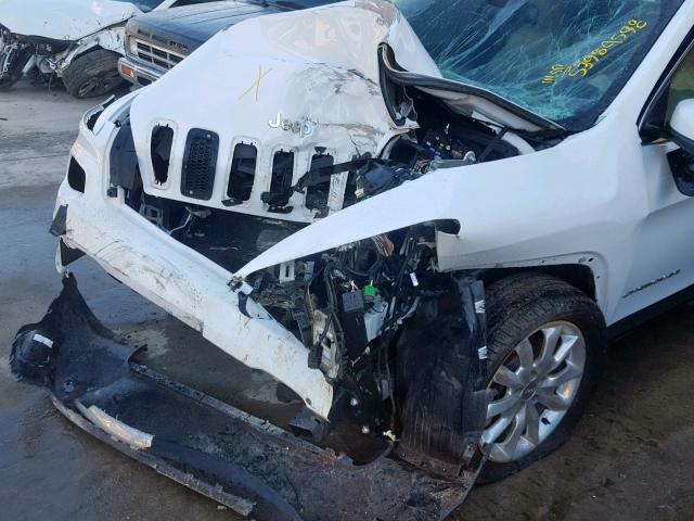 1C4PJLDB9HW534471 - 2017 JEEP CHEROKEE L WHITE photo 9