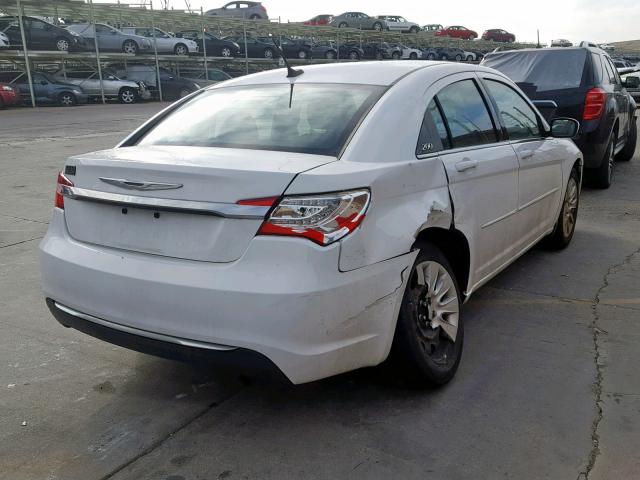 1C3CCBAB9CN273305 - 2012 CHRYSLER 200 LX WHITE photo 9