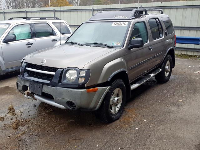 5N1ED28Y84C608123 - 2004 NISSAN XTERRA XE BROWN photo 2