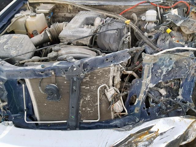 1GCDSCFE1C8131265 - 2012 CHEVROLET COLORADO L BLUE photo 7