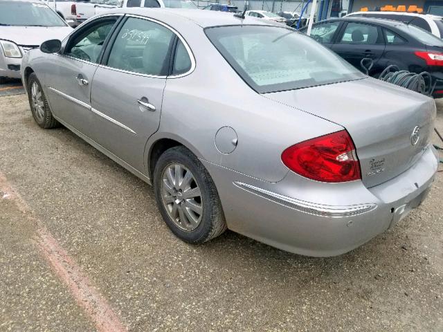 2G4WD582881132338 - 2008 BUICK LACROSSE C GRAY photo 3