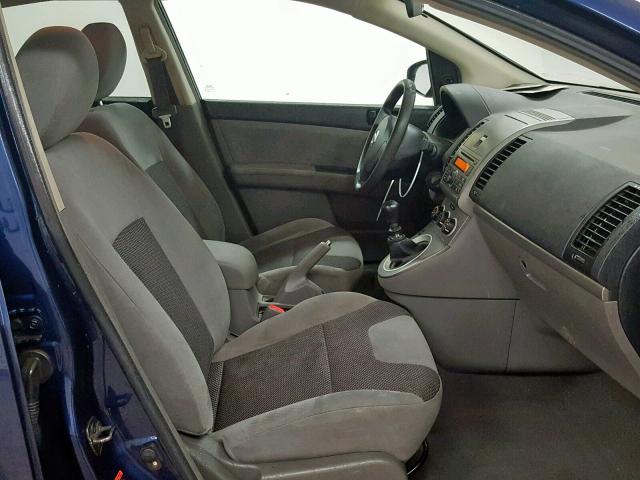 3N1AB61E67L690722 - 2007 NISSAN SENTRA 2.0 BLUE photo 5