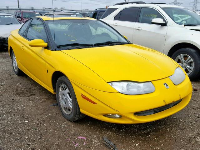 1G8ZY12781Z108485 - 2001 SATURN SC2 YELLOW photo 1