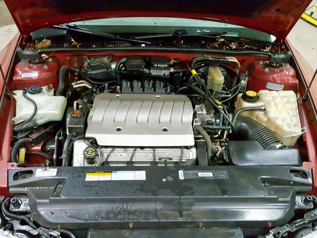 1G3GR62C6V4116642 - 1997 OLDSMOBILE AURORA MAROON photo 7