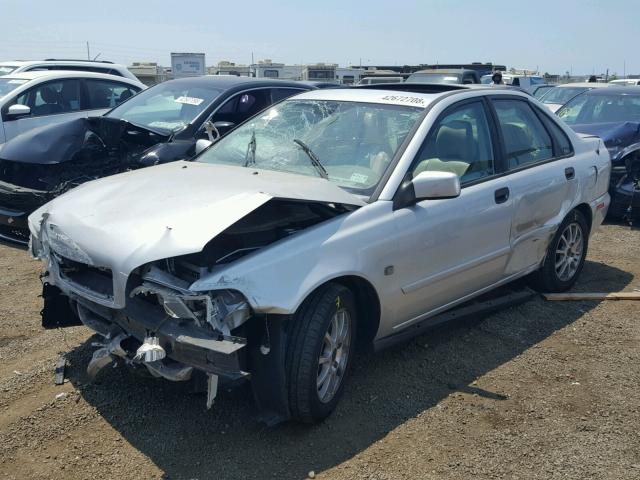 YV1VS27574F025195 - 2004 VOLVO S40 1.9T GRAY photo 2