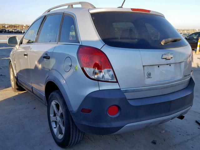 3GNAL2EK6CS570381 - 2012 CHEVROLET CAPTIVA SP SILVER photo 3