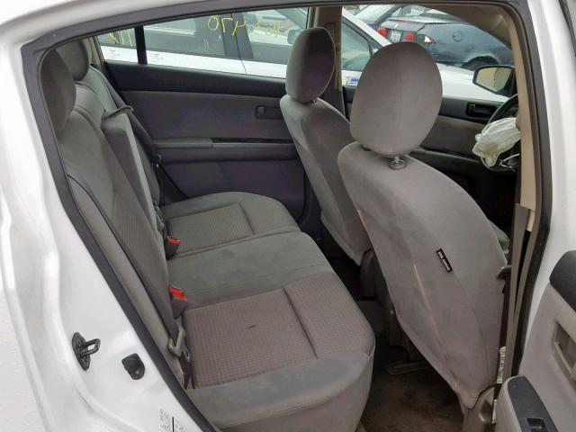 3N1AB61E58L751236 - 2008 NISSAN SENTRA 2.0 WHITE photo 6