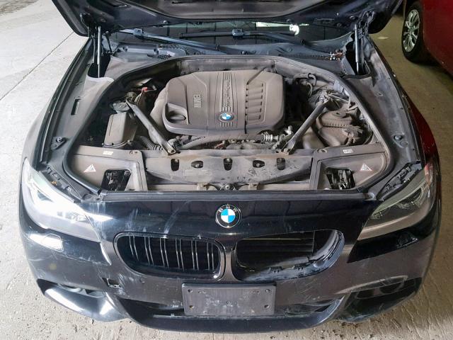 WBAFV3C5XED684198 - 2014 BMW 535 D BLACK photo 7