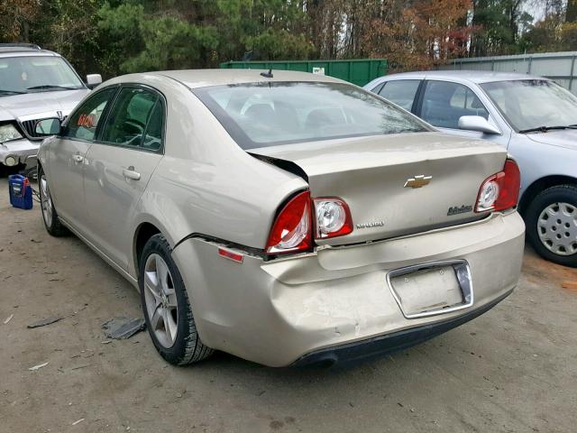 1G1ZB5EB6AF227452 - 2010 CHEVROLET MALIBU LS 棕色 照片 3