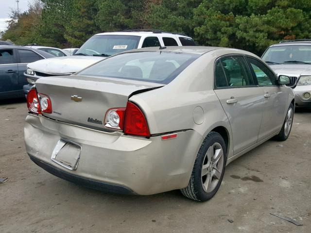 1G1ZB5EB6AF227452 - 2010 CHEVROLET MALIBU LS 棕色 照片 4