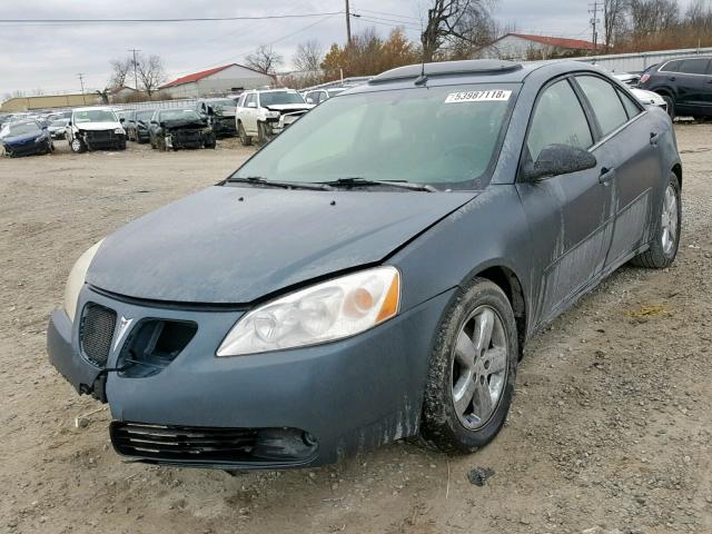 1G2ZH548654149997 - 2005 PONTIAC G6 GT BLUE photo 2