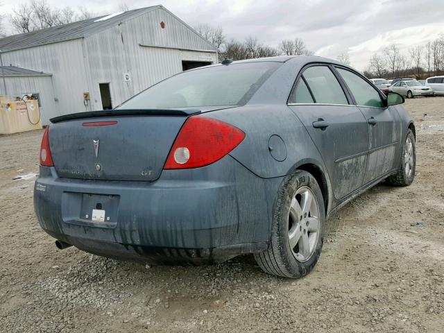 1G2ZH548654149997 - 2005 PONTIAC G6 GT BLUE photo 4