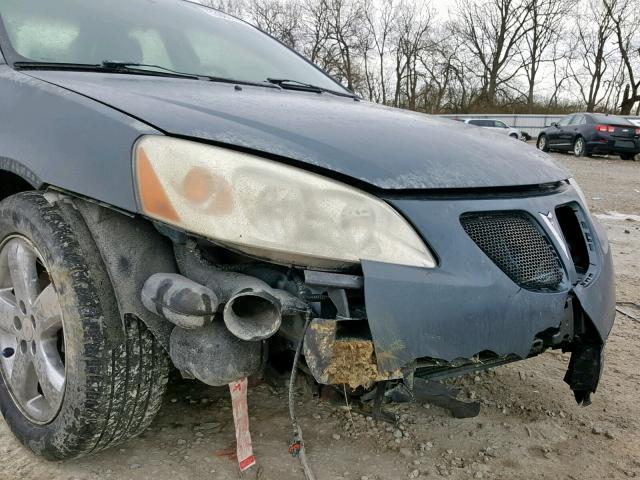 1G2ZH548654149997 - 2005 PONTIAC G6 GT BLUE photo 9