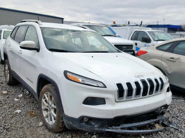 1C4PJLCB4FW607583 - 2015 JEEP CHEROKEE L WHITE photo 1