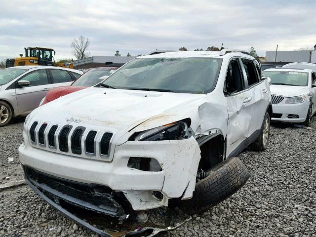 1C4PJLCB4FW607583 - 2015 JEEP CHEROKEE L WHITE photo 2