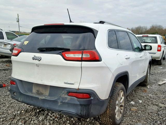 1C4PJLCB4FW607583 - 2015 JEEP CHEROKEE L WHITE photo 4