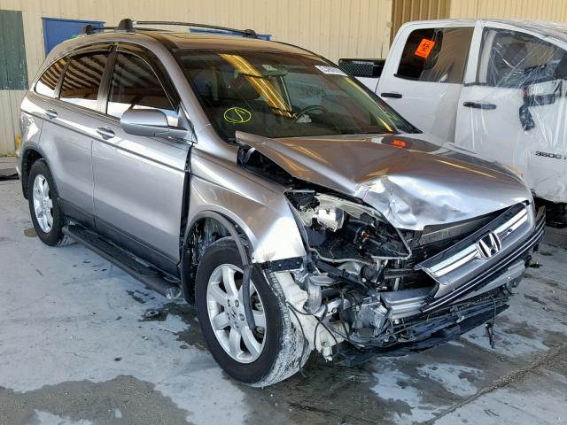 JHLRE38788C053702 - 2008 HONDA CR-V EXL GRAY photo 1