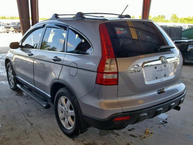 JHLRE38788C053702 - 2008 HONDA CR-V EXL GRAY photo 3