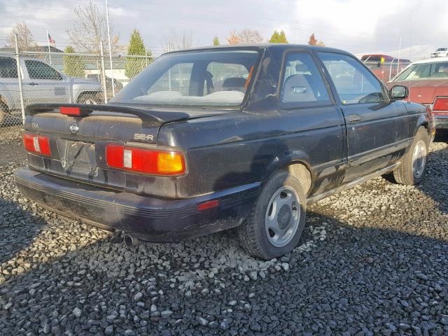 1N4GB32A0MC817107 - 1991 NISSAN SENTRA SE- BLACK photo 4