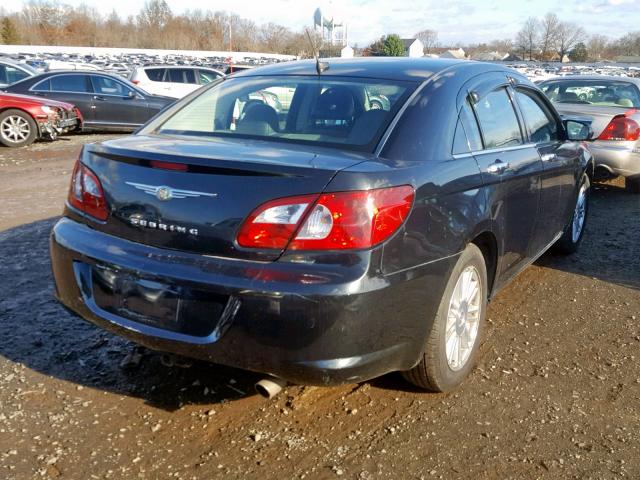 1C3LC66KX7N536021 - 2007 CHRYSLER SEBRING LI BLACK photo 4