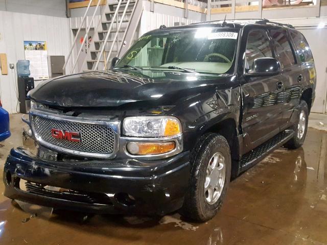 1GKEK63U55J225621 - 2005 GMC YUKON DENA BLACK photo 2