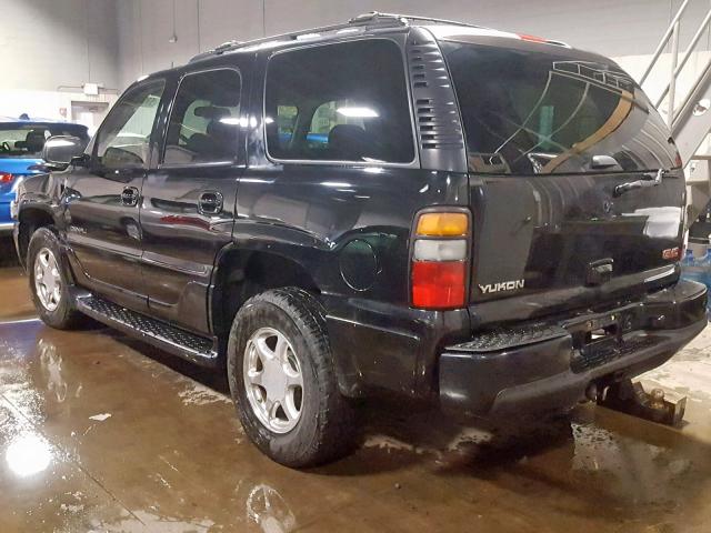 1GKEK63U55J225621 - 2005 GMC YUKON DENA BLACK photo 3