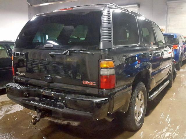 1GKEK63U55J225621 - 2005 GMC YUKON DENA BLACK photo 4