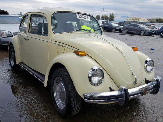 1102972466 - 1970 VOLKSWAGEN BEETLE CREAM photo 1