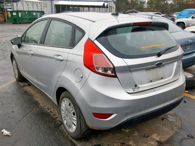 3FADP4TJXFM138679 - 2015 FORD FIESTA S SILVER photo 3