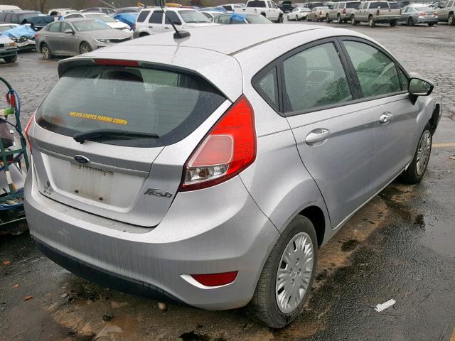 3FADP4TJXFM138679 - 2015 FORD FIESTA S SILVER photo 4