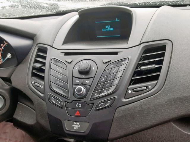 3FADP4TJXFM138679 - 2015 FORD FIESTA S SILVER photo 9