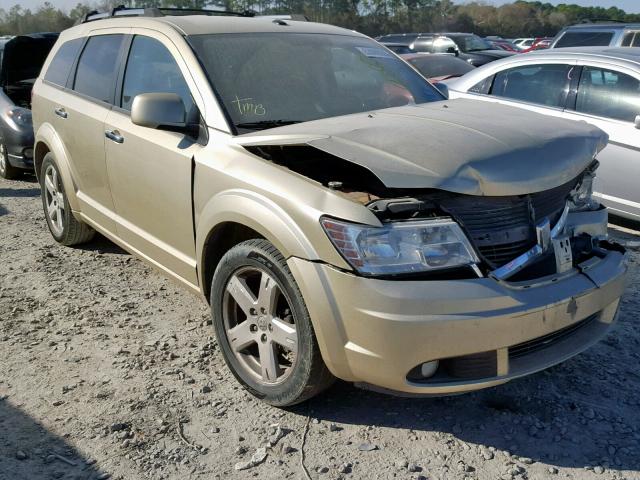 3D4PG9FV9AT212369 - 2010 DODGE JOURNEY R/ GOLD photo 1