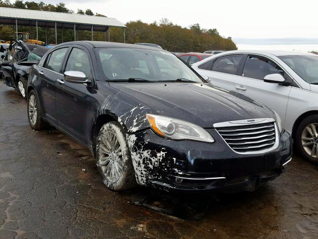 1C3CCBCG1DN615162 - 2013 CHRYSLER 200 LIMITE BLACK photo 1