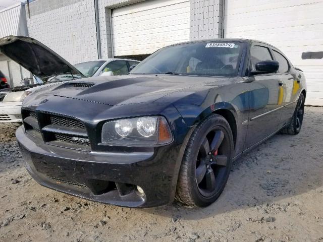 2B3LA73W07H881311 - 2007 DODGE CHARGER SR BLACK photo 2