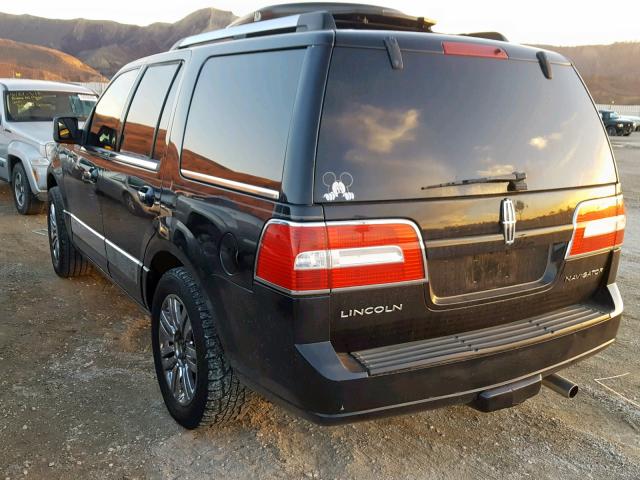 5LMFU28508LJ19454 - 2008 LINCOLN NAVIGATOR 黑色 照片 3