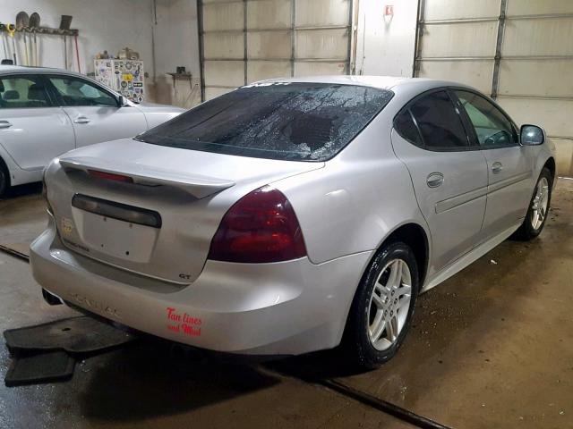 2G2WR554X71157756 - 2007 PONTIAC GRAND PRIX ვერცხლისფერი ფოტო 4