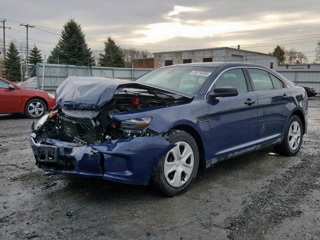 1FAHP2MK2FG170226 - 2015 FORD TAURUS POL BLUE photo 2