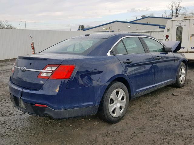 1FAHP2MK2FG170226 - 2015 FORD TAURUS POL BLUE photo 4