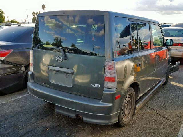 JTLKT324454005238 - 2005 TOYOTA SCION XB Жасыл фото 4